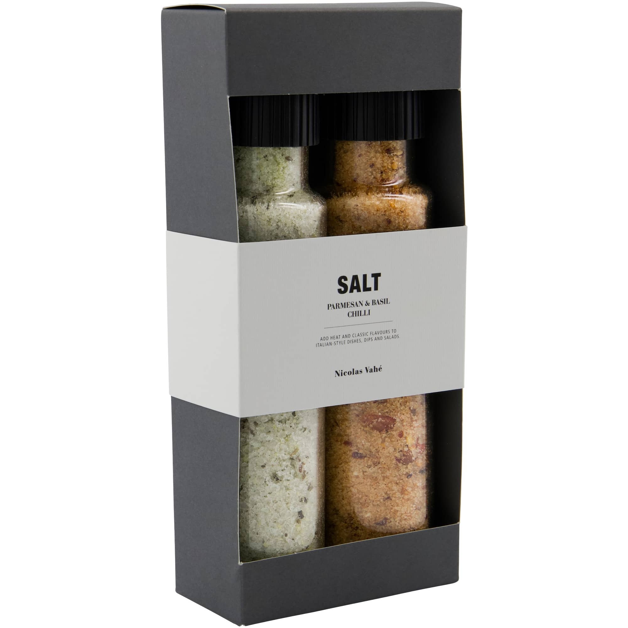Parmesan & Basil Salt Gaveæske fra Nicolas Vahé