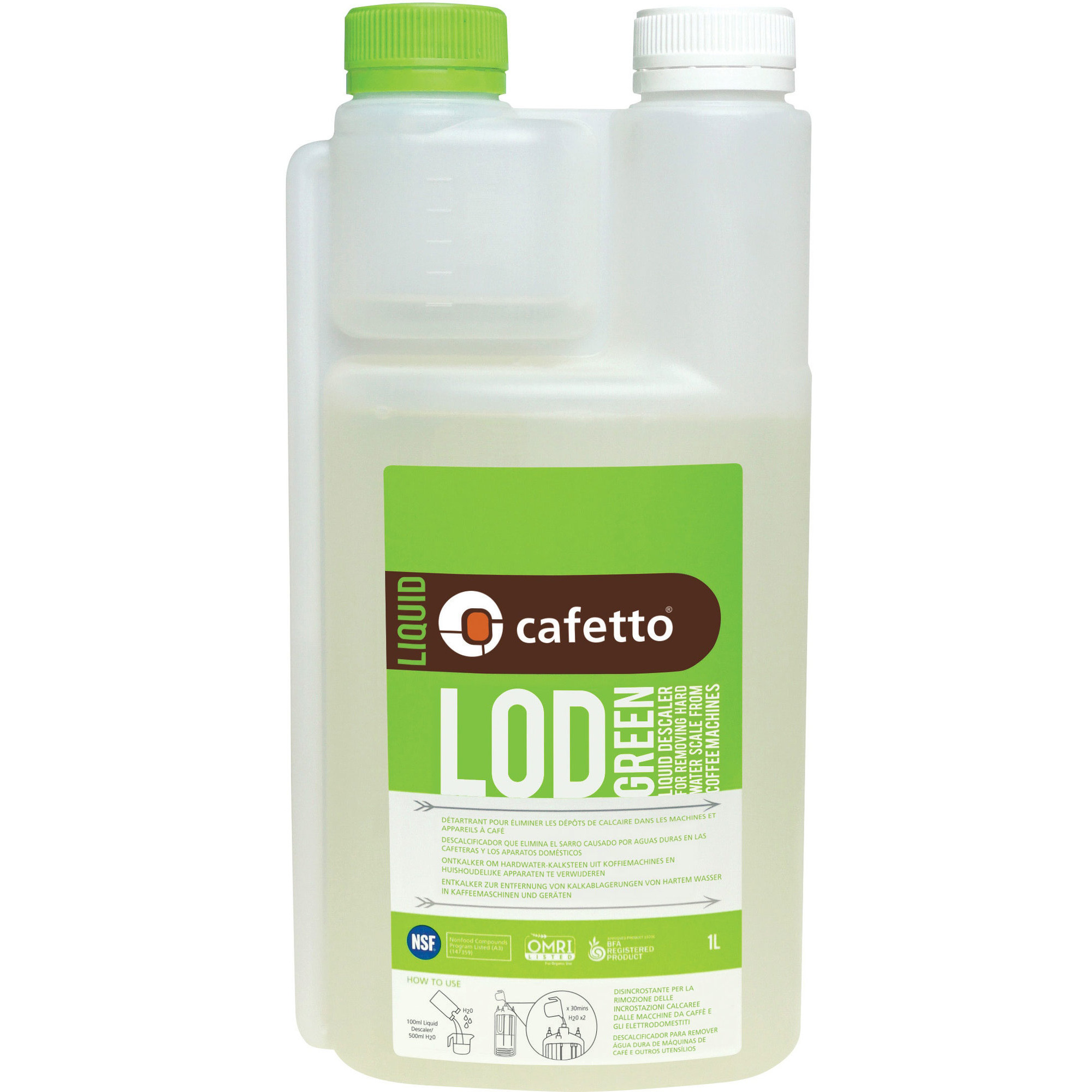 Lod Green Afkalkningsmiddel fra Cafetto