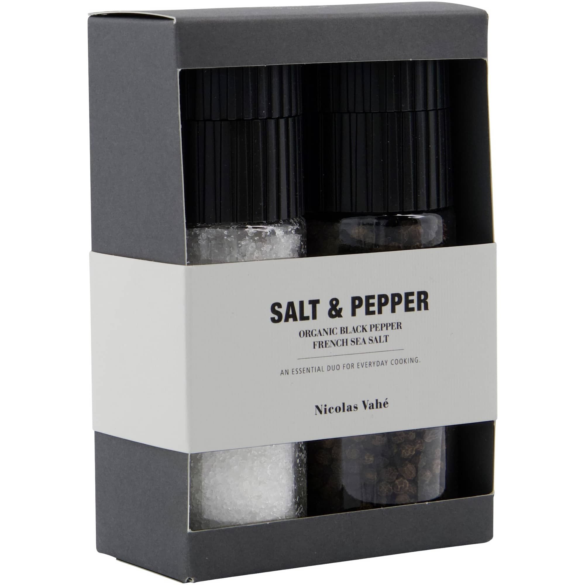 Salt & Organic Pepper Gaveæske fra Nicolas Vahé