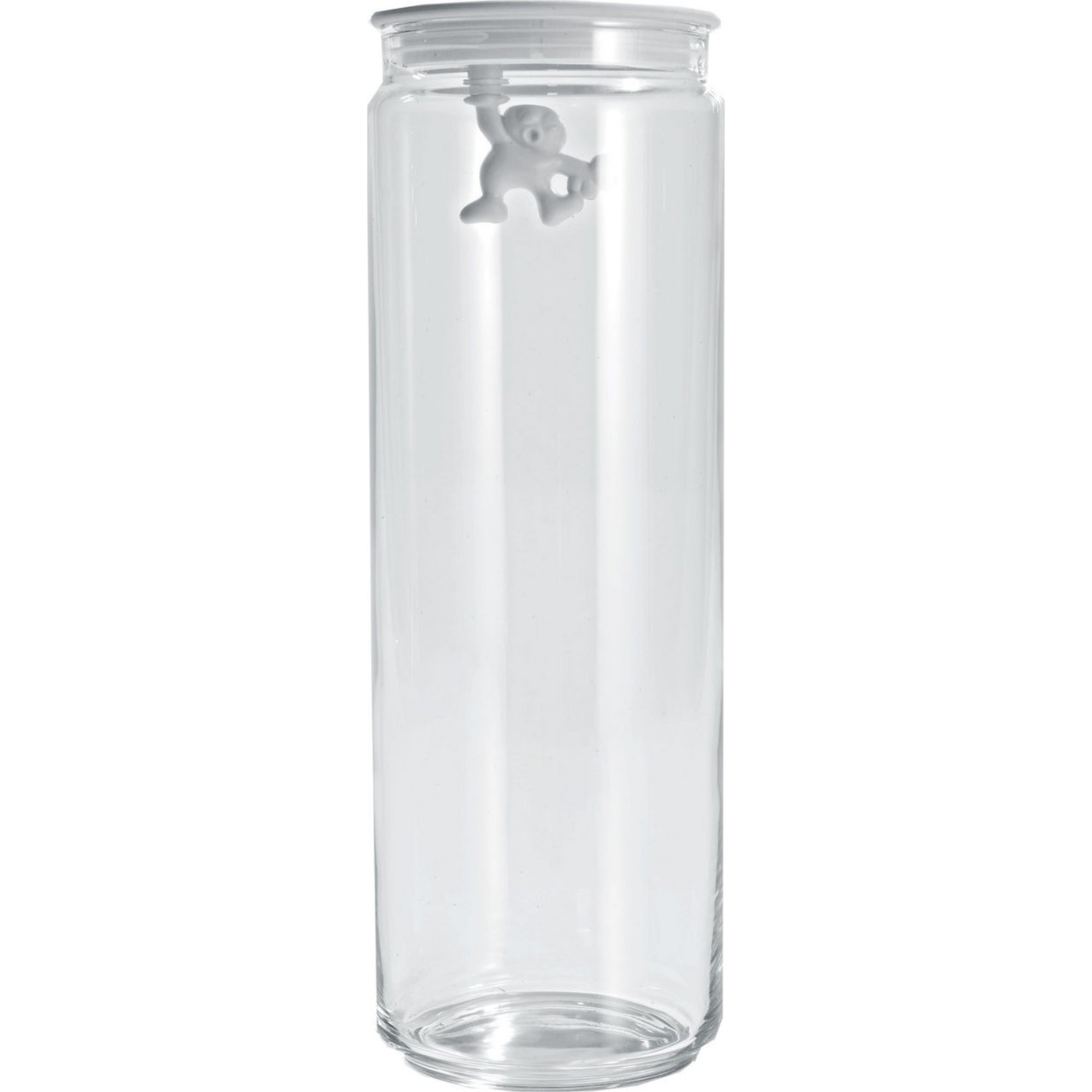 Gianni Glaskrukke Med Låg, 200 Cl., Hvid fra Alessi