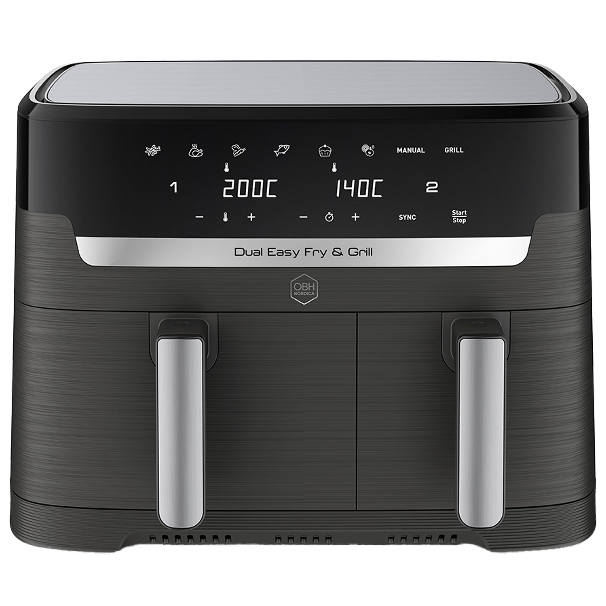 Dual Easy Fry & Grill Airfryer 8,3 Liter fra Obh