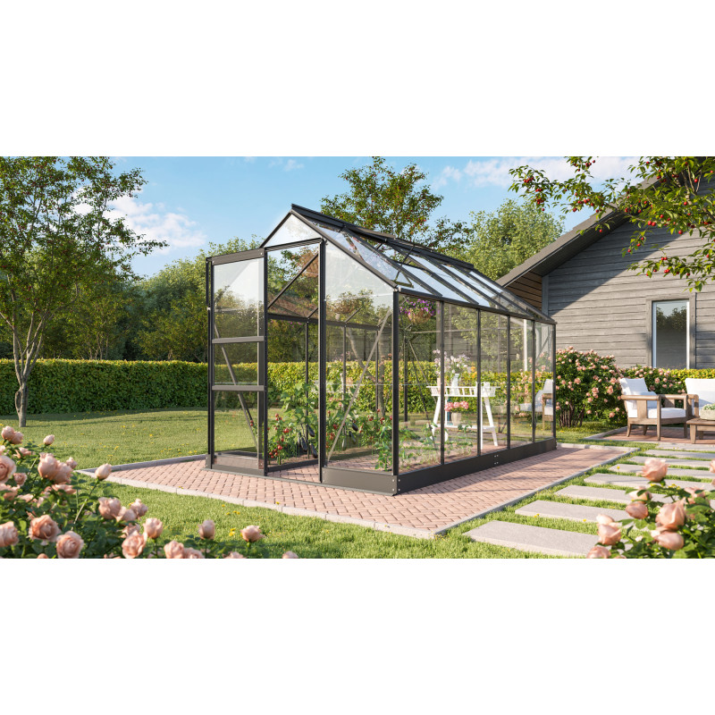 Apollo 6200 Sort 3mm Delt Glas M Sokkel fra Vitavia