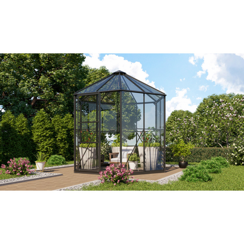 Hera 4500 Sort 3mm Hærdet Glas fra Vitavia