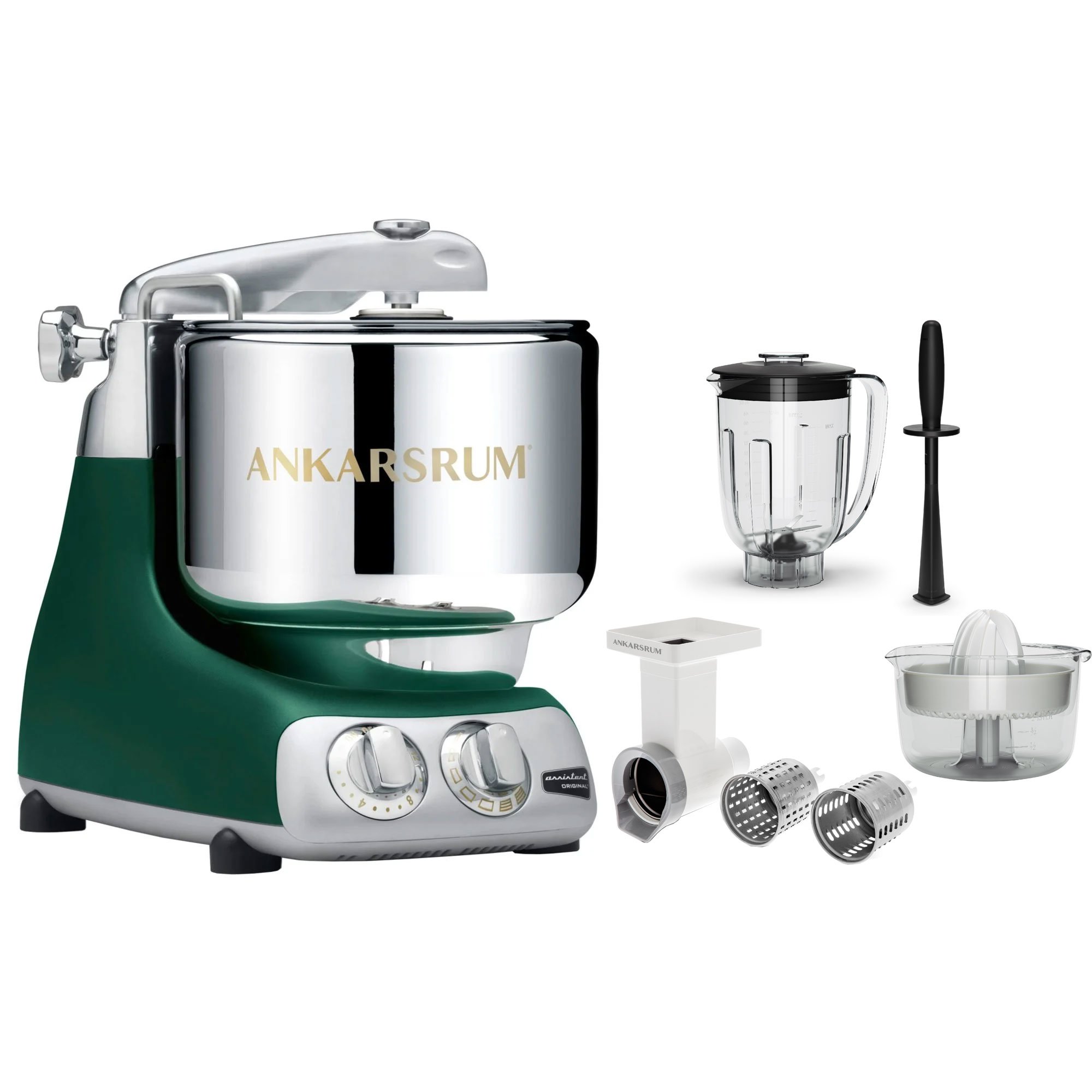 Akm 6230 Go Green Røremaskine, Forest Green fra Ankarsrum