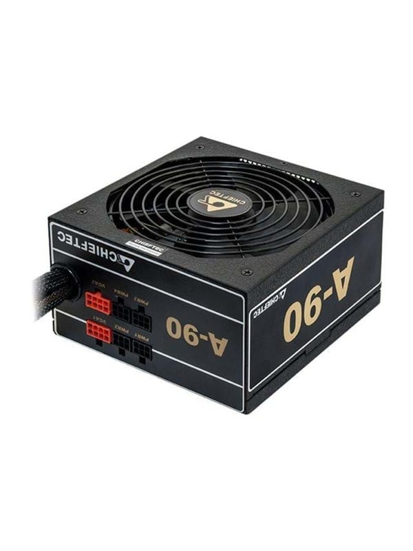 A 90 Series Gdp 650c Strømforsyning   650 Watt   140 Mm   Atx   80 Plus Gold Certified fra Chieftec
