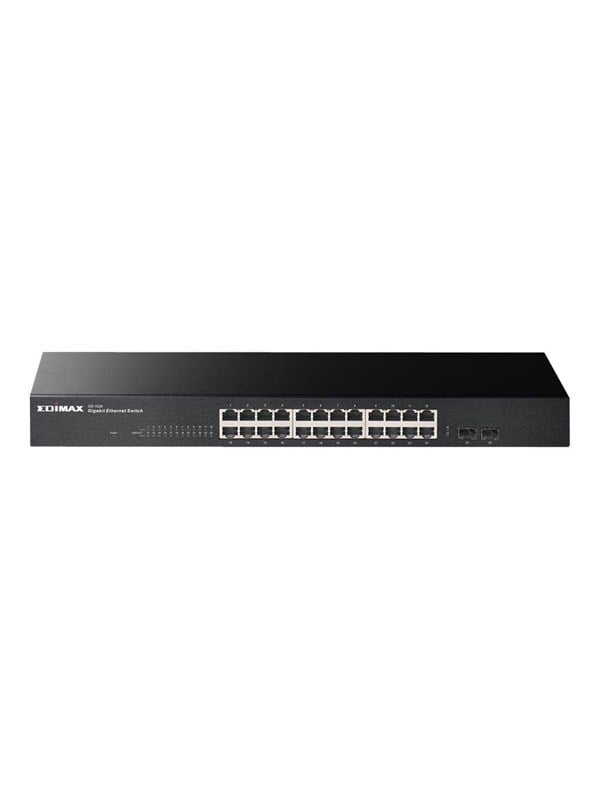 26 Port Gigabit Switch With 2 Sfp Ports fra Edimax