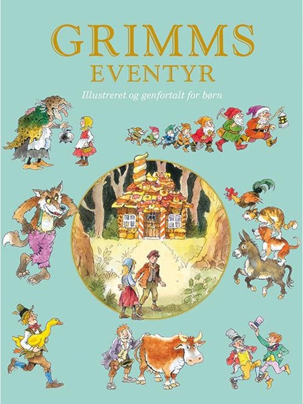 Grimms Eventyr   Børnebog   Hardcover fra Legind