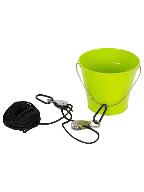 Bucket Green With Pulley fra Small Foot