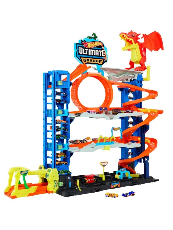 City Ultimate Garage Playset fra Hot Wheels
