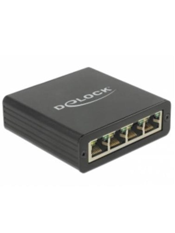 Adapter Usb 3.0 > 4 X Gigabit Lan fra Delock