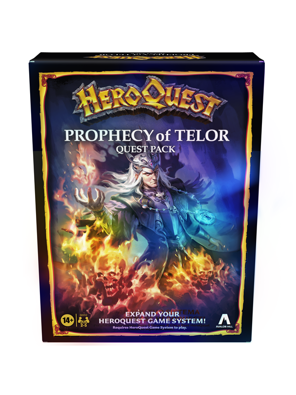 Heroquest Prophecy Of Telor Quest Pack   Requires Heroquest Game System To Play (english) fra Avalon Hill