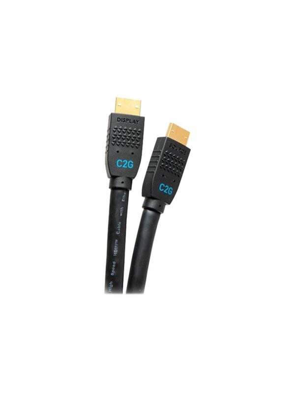 15ft Ultra Flexible 4k Active Hdmi Cable Gripping 4k 60hz   In Wall M M   Hdmi Cable With Ethernet   4.5 M fra C2g