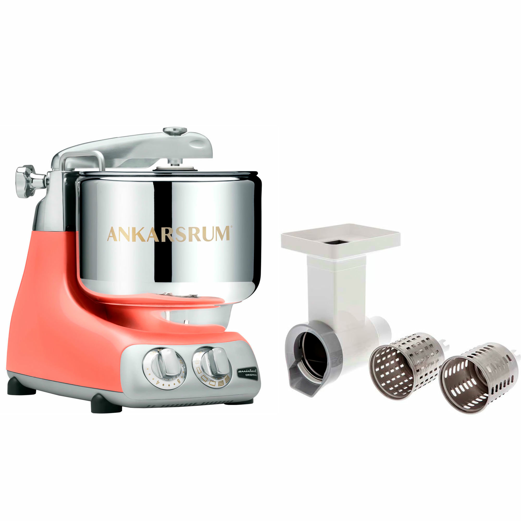 Assistent Original Akm6230 Coral Crush + Grøntsagssnitter fra Ankarsrum