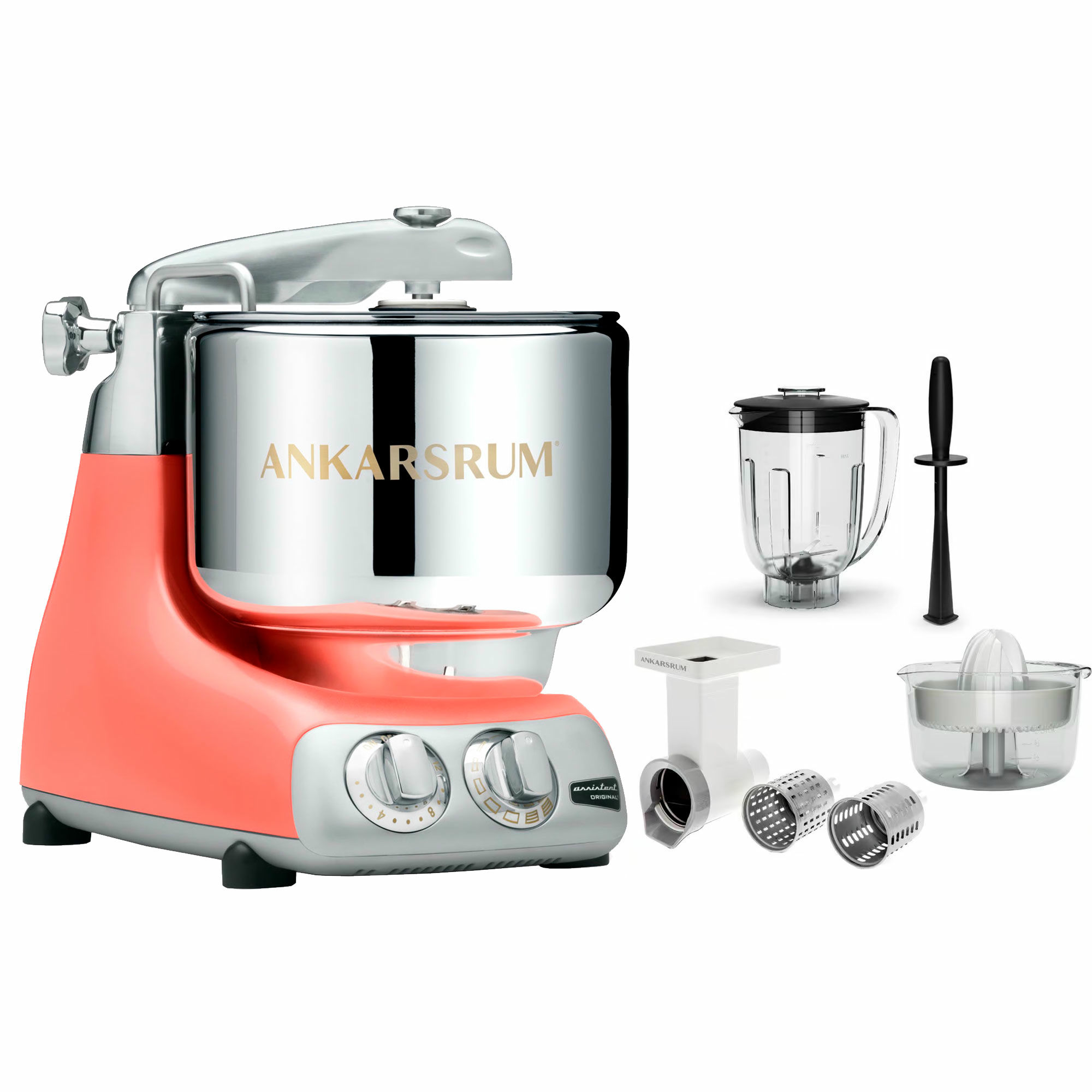 Assistent Original Akm6230 Coral Crush + Go Green Tilbehørspakke fra Ankarsrum