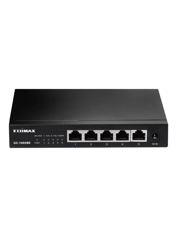 Gs 1005be 5 Port 2.5 Gigabit Switch fra Edimax