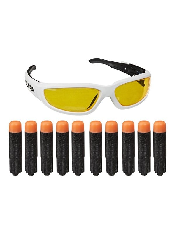 Ultra Vision Gear Beskyttelsesbriller Og 10   Ultra Pile fra Nerf