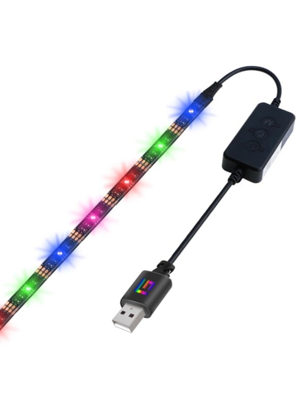 2m Rgb Light Strip With Bt And Remote Control fra Floating Grip