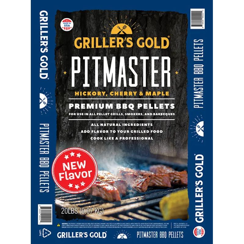 Griller's Gold Pitmarster Blend   9 Kg fra Grillers Gold
