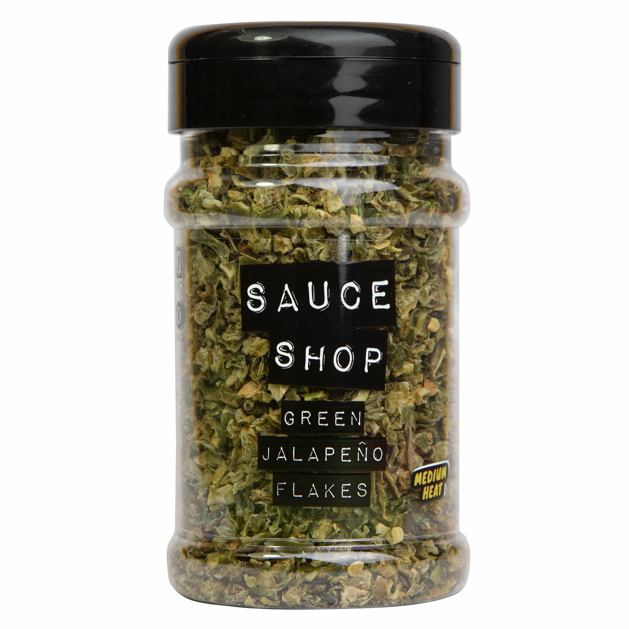 Green Jalapeã±o Flakes fra Sauce Shop